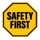 LMD Electric Safety First Sign Safety First sign by LMD Electric emphasizing electrical safety.